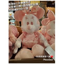 香港迪士尼樂園限定 米妮 春日櫻花造型絨毛玩偶